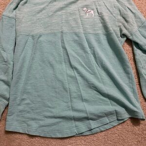 Victoria's Secret PINK Light Blue Long Sleeve crew neck S